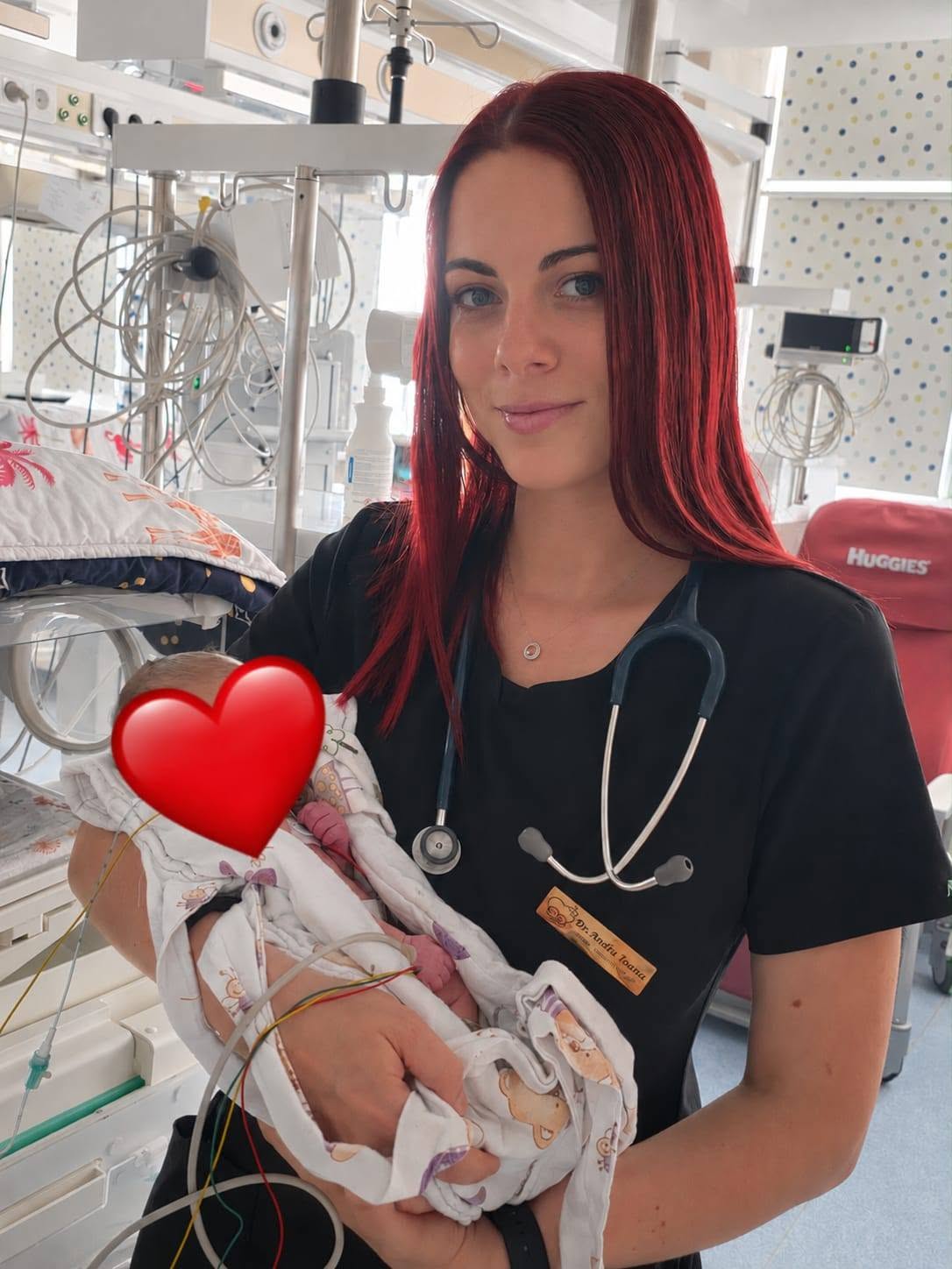 Radu Ioana Andrada - medic specialist neonatologie. Foto: SCJU Sibiu