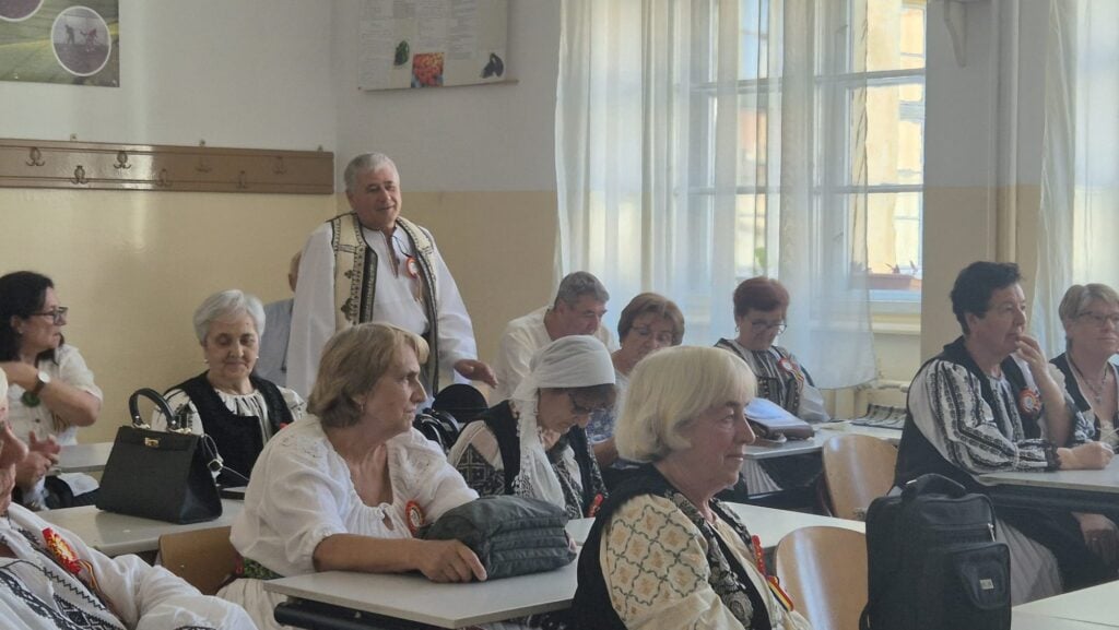Ilie Solomon în momentul strigării catalogului. Foto: turnulsfatului.ro
