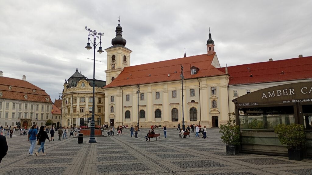 Biserica romano-catolică din Sibiu. Foto: turnulsfatului.ro