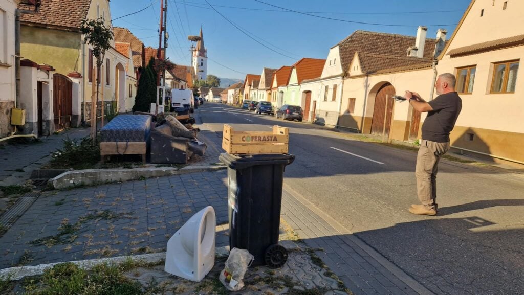 colectare deseuri rural