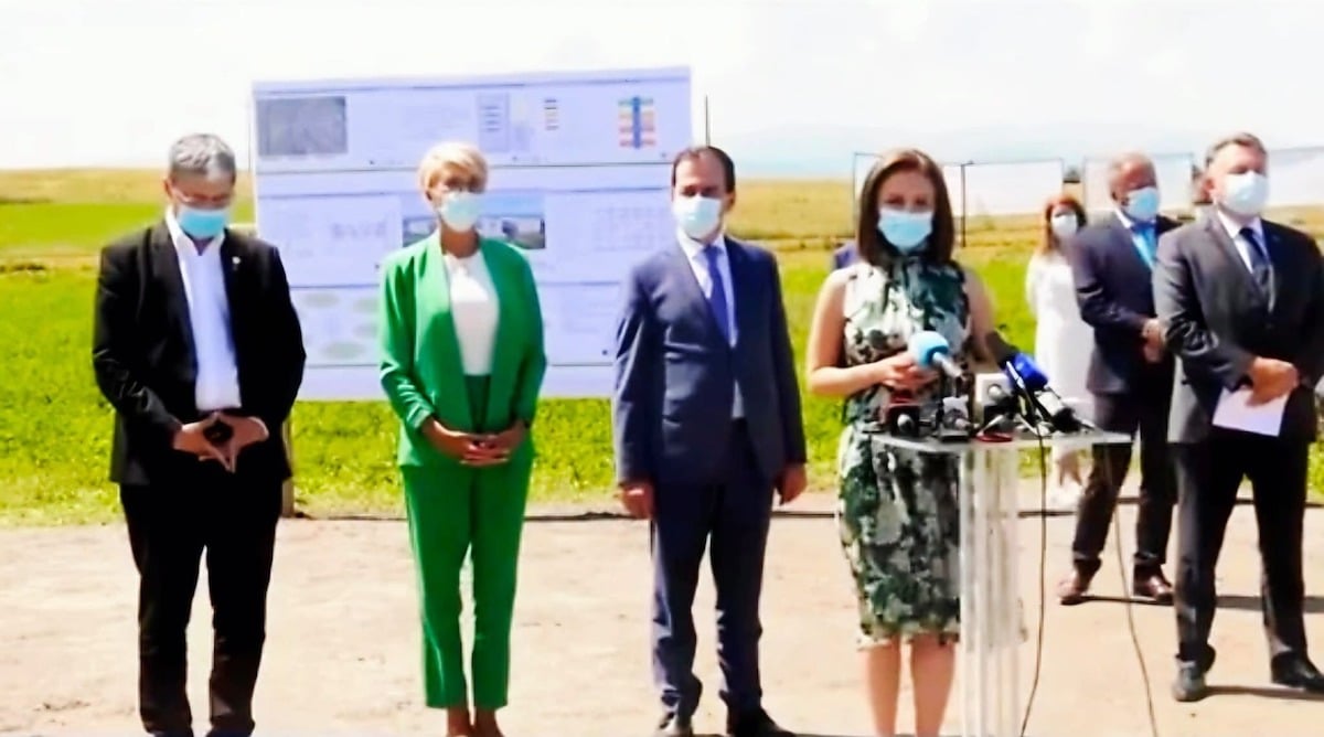Bogdan Trif spune că Mureșul și Bistrița-Năsăud au spitale noi, dar Sibiul nu/Foto: PSD Sibiu