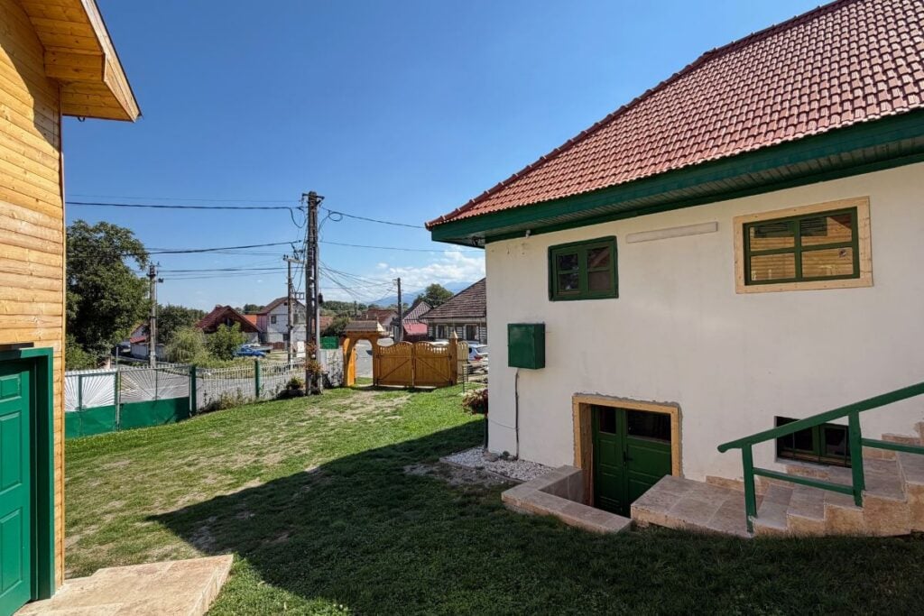 Curtea interioară a Morii din Cârțișoara