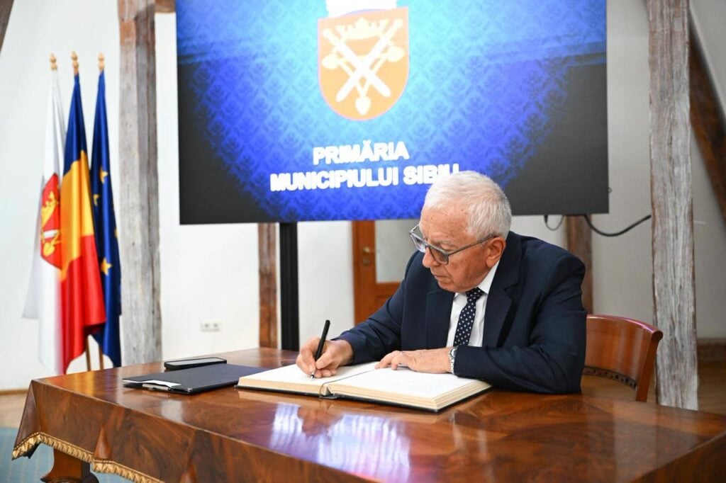 Ioan Deac. Foto: Facebook / Primăria Sibiu