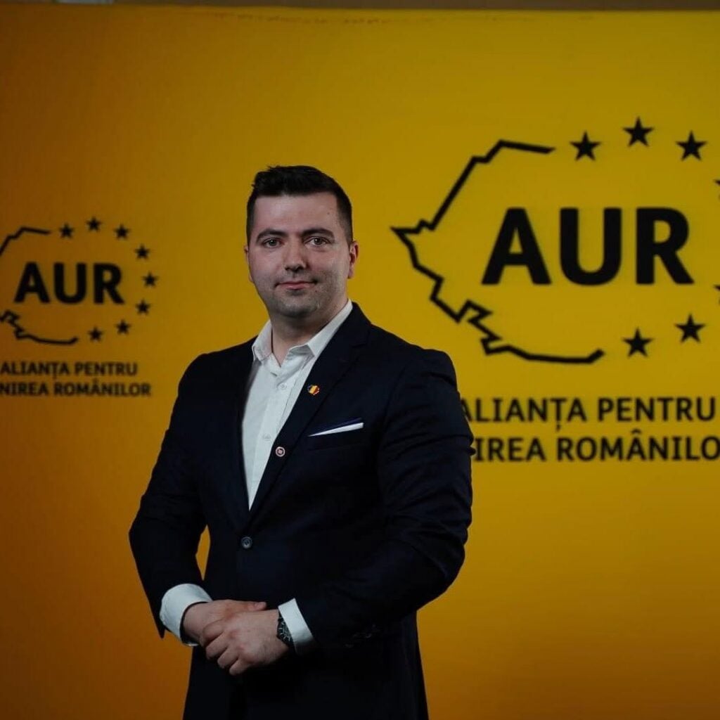 Emil Prundurel este printre cei mai activi membri AUR din județul Sibiu pe rețelele sociale. Foto: Facebook / Emil Prundurel