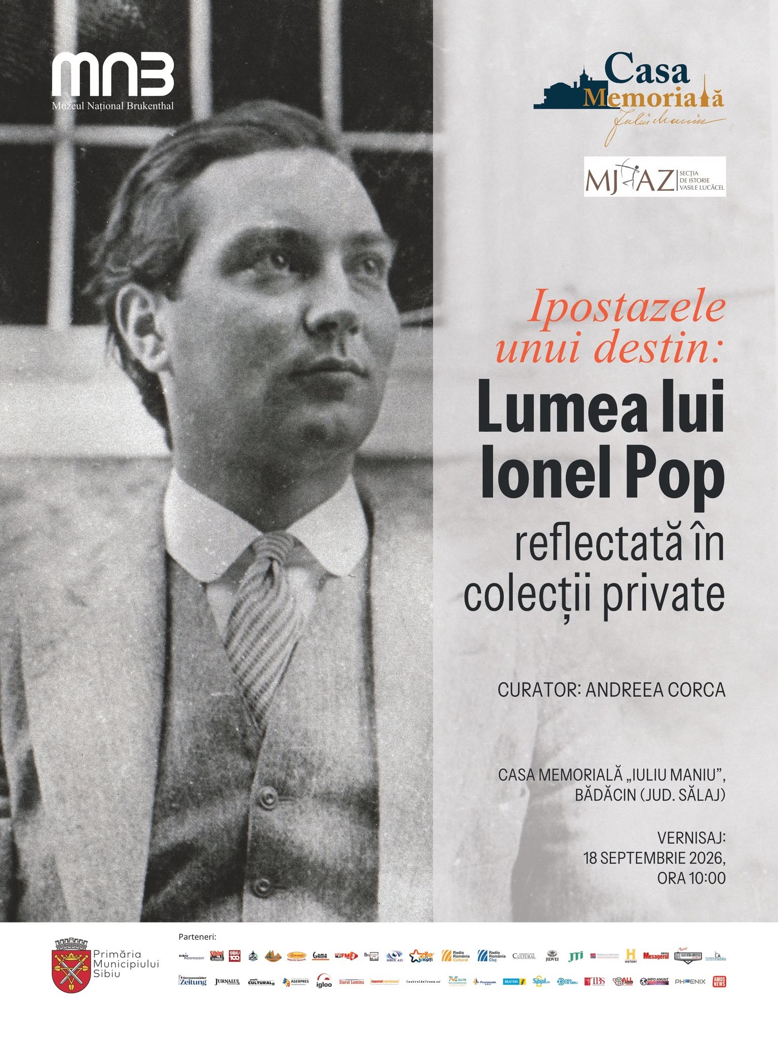 Expoziția va fi deschisă publicului la Casa Memorială din județul Sălaj, între 18 septembrie și 18 noiembrie. Foto: Muzeul Brukenthal