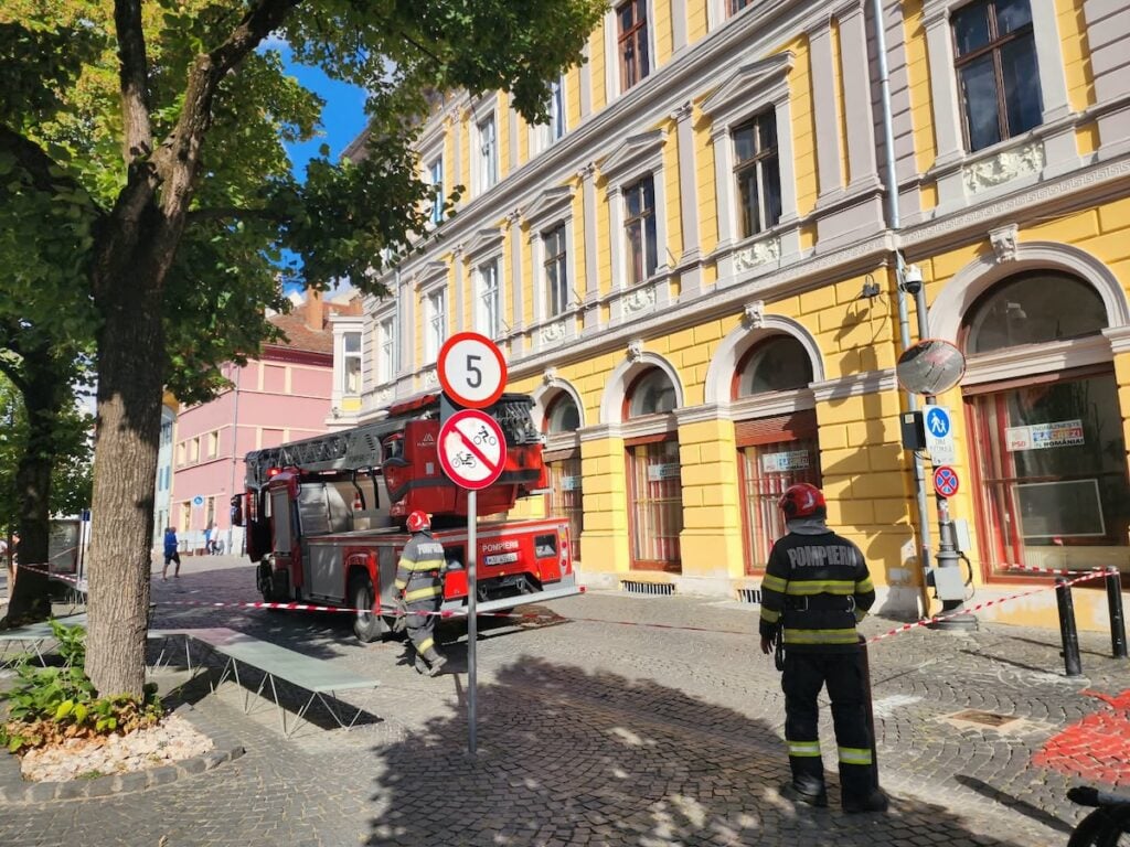 interventie pompieri centru 4