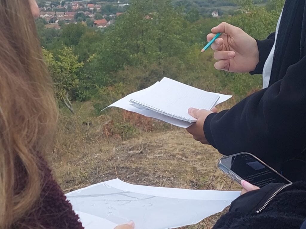 lectie de geografie în aer liber la rezervatia turnu rosu 6