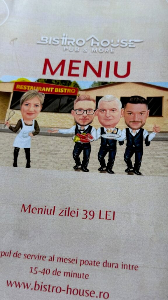meniu bistro house