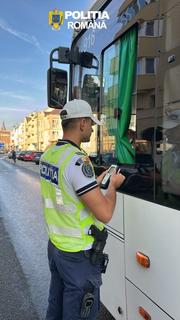 politia autobuz