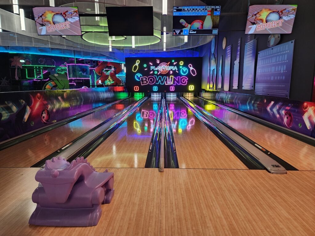 rampă pentru copii bowling Playtopia