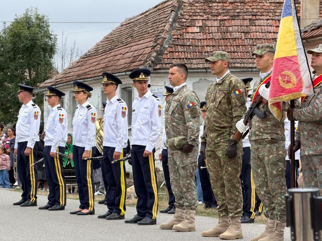 Militarii români, la ceremoniile de comemorare ale lui Ioan Stoica. Foto: Dragoș Lăpădat / Asociația Cordiana