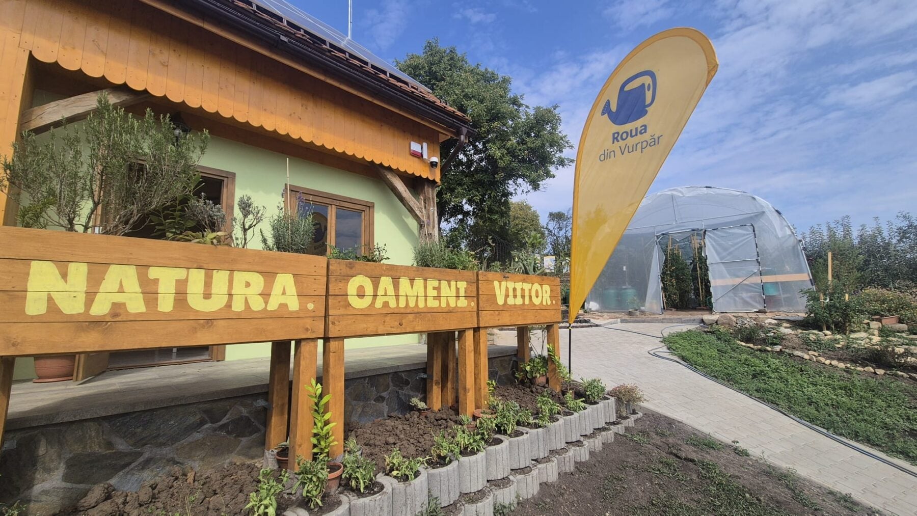 Șura din Vurpăr a fost reabilitată în regim de urgență în doar câteva luni. Foto: turulsfatului.ro