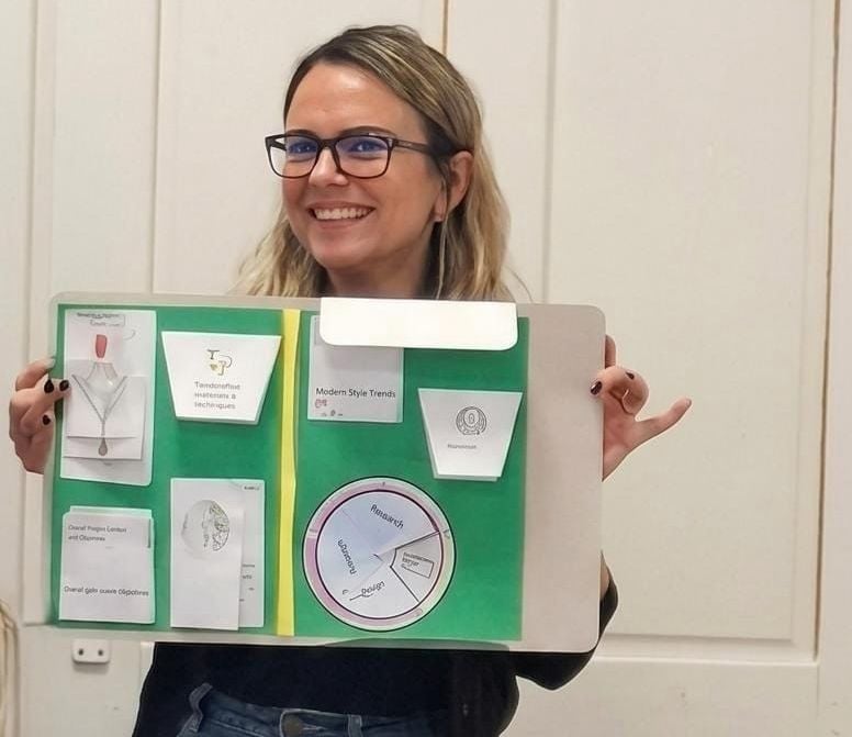 Cristina Ciungu participă, în calitate de studentă, la proiectul „Școala Tinerilor Profesori de Încredere”. Foto: Asociația Școala Încrederii