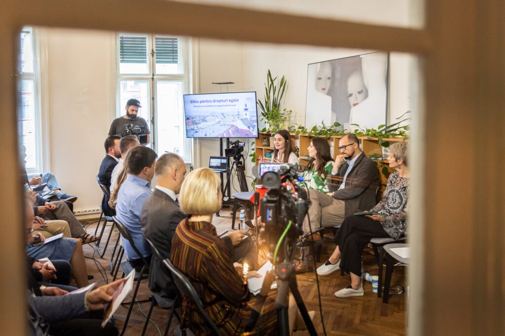 (Foto: eveniment organizat de ALEG - Sibiul pentru drepturi egale, mai 2024)