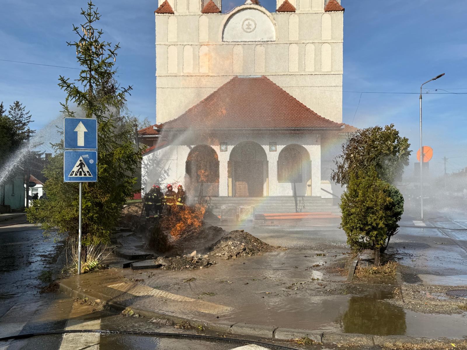 incendiu biserică tălmaciu
