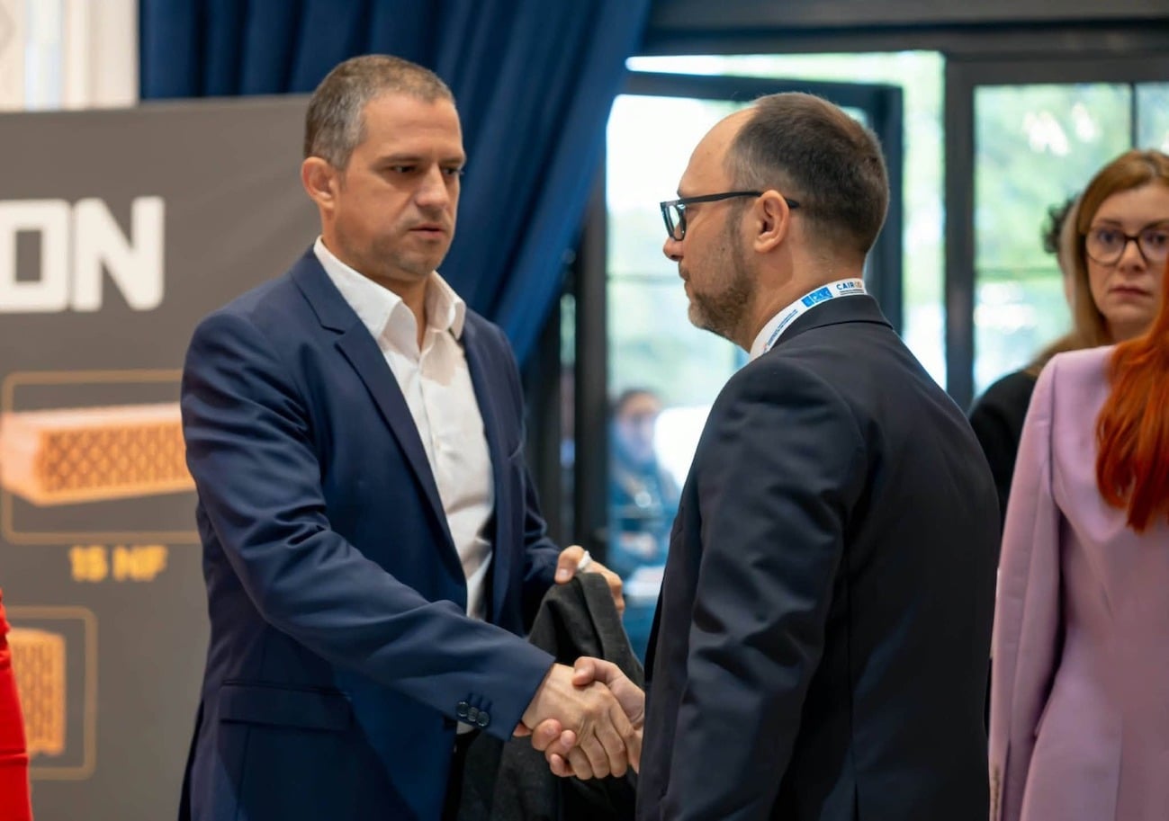 Bogdan Trif, la conferința „Construcții & Capital”/Foto: PSD Sibiu