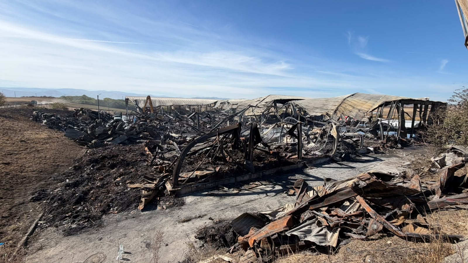 Incendiul a fost lichidat/Foto: ISU Sibiu