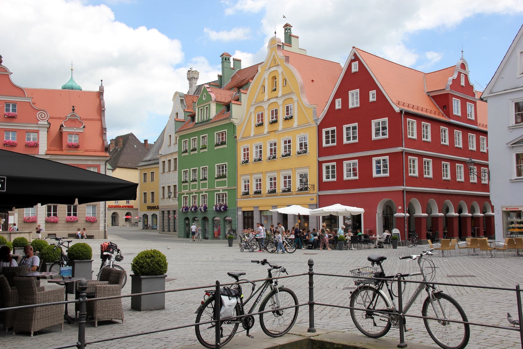 Memmingen, un oraș cu mai puțin de 50.000 de locuitori, a avut anul trecut peste 200.000 de înnoptări ale turiștilor. Foto: Primăria Memmingen