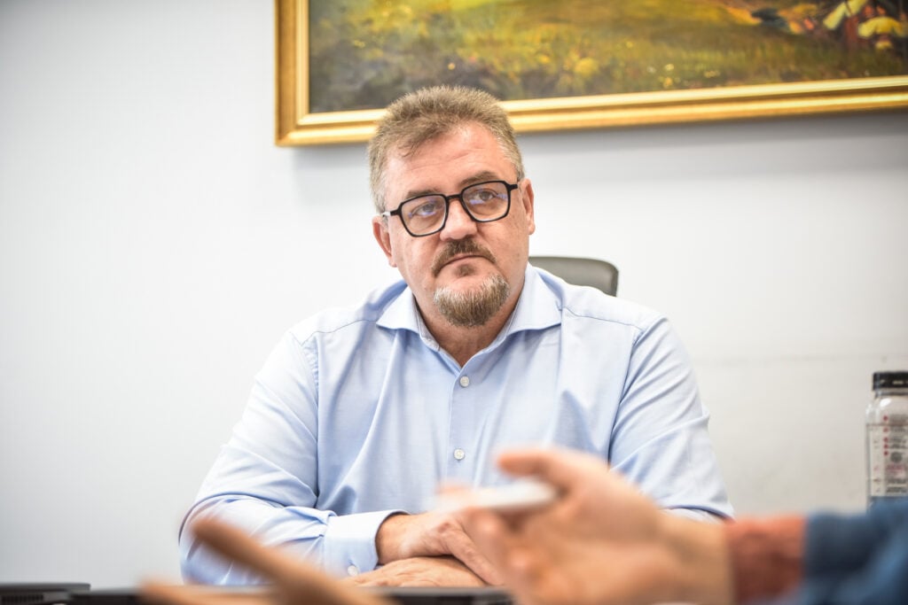 Mircea Orlățan, primarul orașului Cisnădie. Foto: turnulsfatului.ro