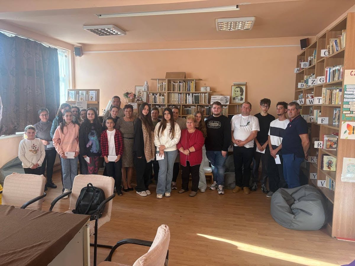 Elevii au fost premiați/Foto: Școala Gimnazială Loamneș