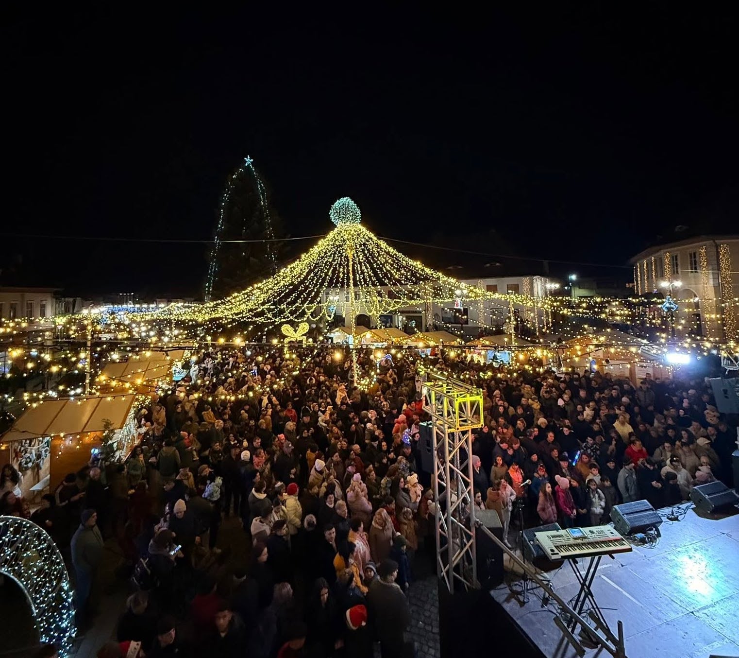 Târg de Crăciun la Cisnădie/Foto: Primăria Cisnădie